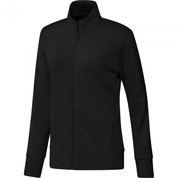 Texture Full Zip Jacket, Black - Afbeelding 3