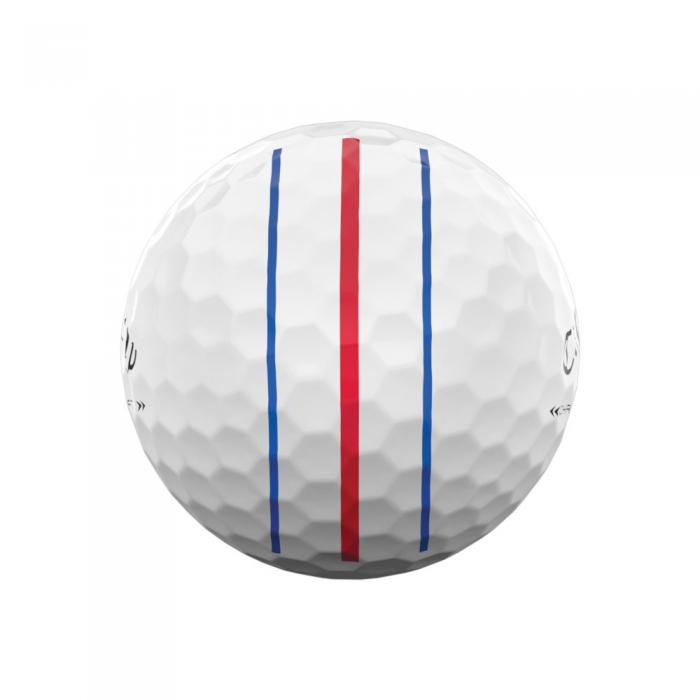 halfgeleider Vertrouwelijk Dressoir Chrome Soft Triple Track Wit Golfballen, Dozijn - 360golf