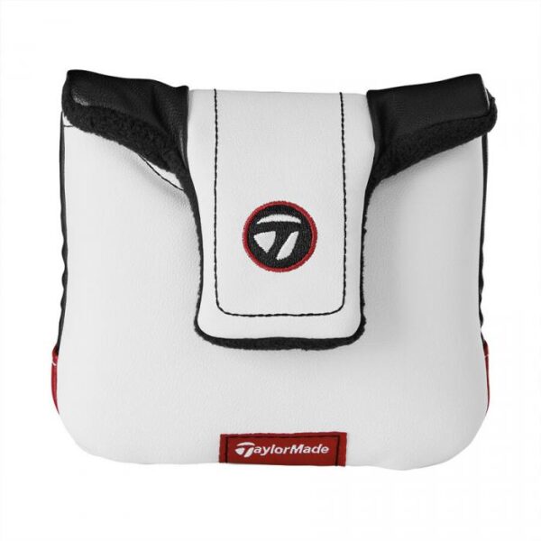 Spider Mallet Putter Headcover, White/Black/Red - Afbeelding 2
