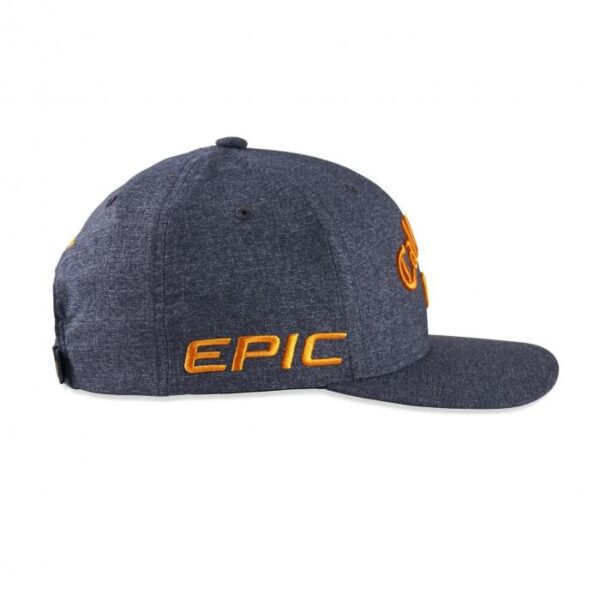 Tour Performance Pro Cap, Heather Grey/Orange - Afbeelding 5