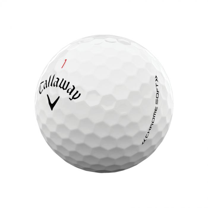 in verlegenheid gebracht Billy Goat Dwang Chrome Soft Wit Golfballen, Dozijn - 360golf