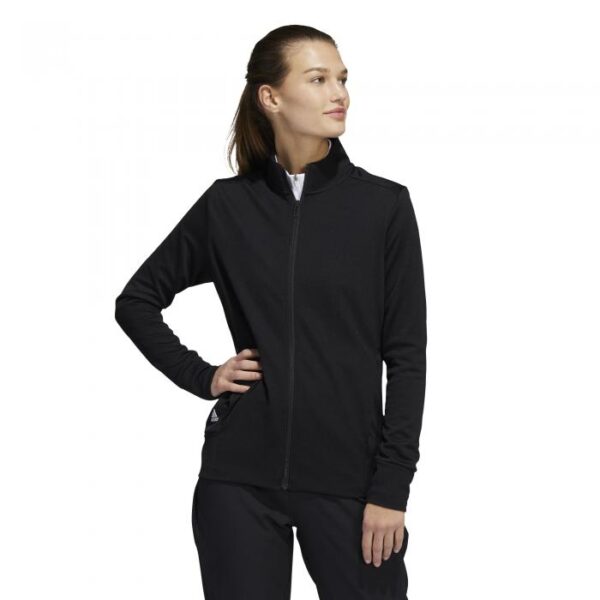 Texture Full Zip Jacket, Black - Afbeelding 4