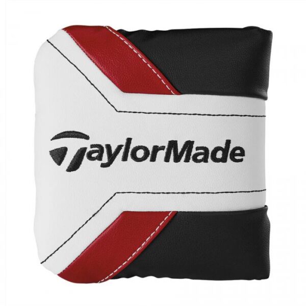 Spider Mallet Putter Headcover, White/Black/Red