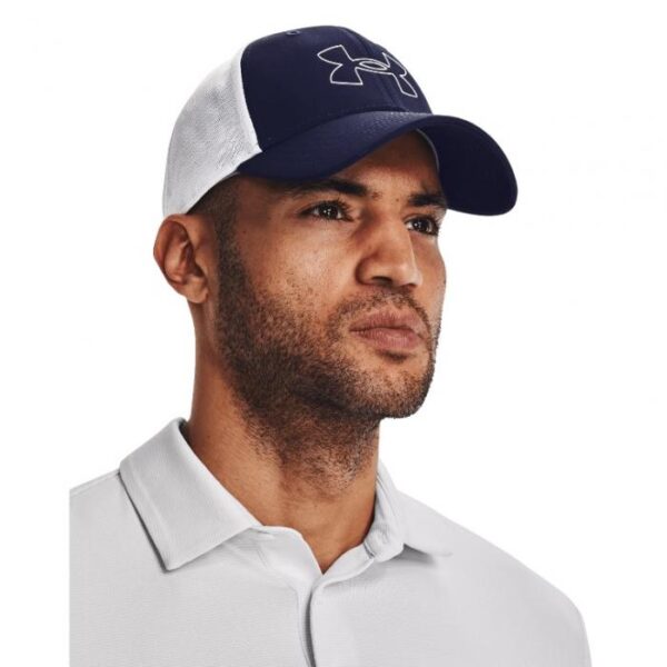 Iso-Chill Driver Mesh, Midnight Navy/White - Afbeelding 4
