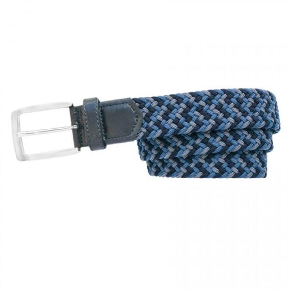 Multicolor Braided Riem, Navy/blauw