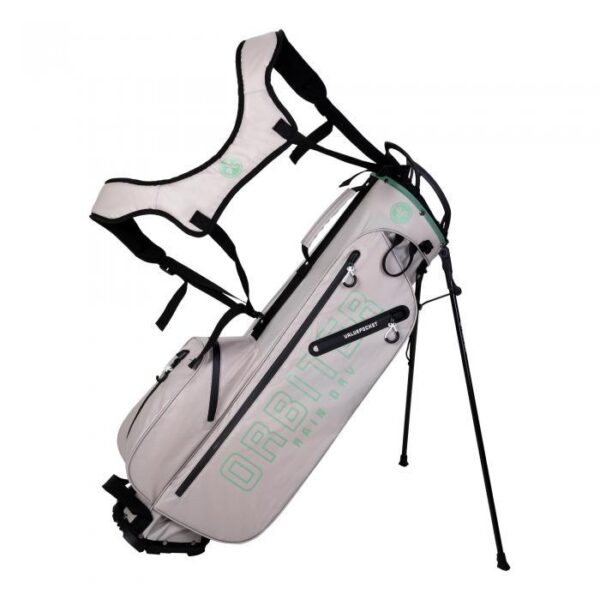 Orbiter Rain Dry Stand Bag, Sand/green