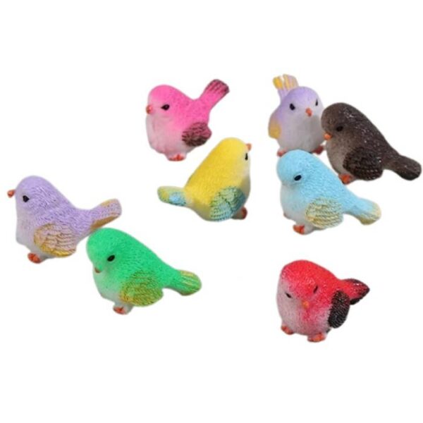 Assorti kleine birdies, 8 stuks