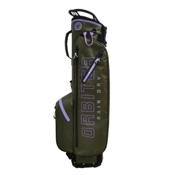 Orbiter Rain Dry Stand Bag, Army Green/Purple - Afbeelding 2