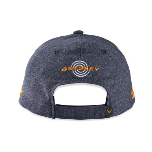 Tour Performance Pro Cap, Heather Grey/Orange - Afbeelding 3