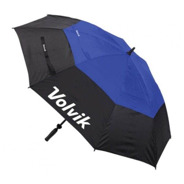 Double Canopy Umbrella 36", Blue/Black