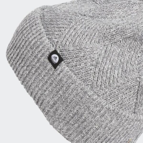 Pompon Beanie, Grey Three - Afbeelding 4