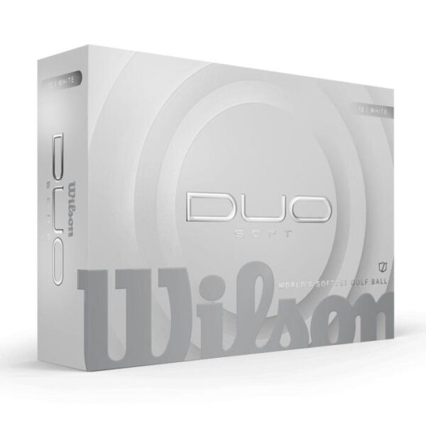 Duo Soft Wit Golfballen, Dozijn