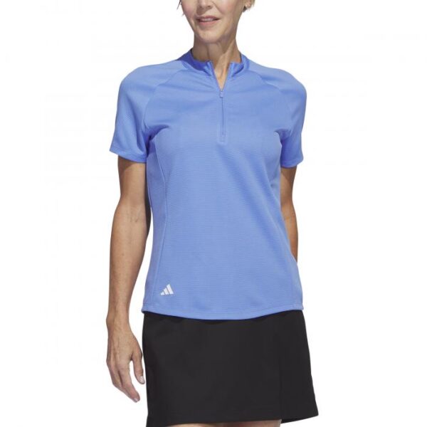 Texture SS Poloshirt, Blue Fusion - Afbeelding 2