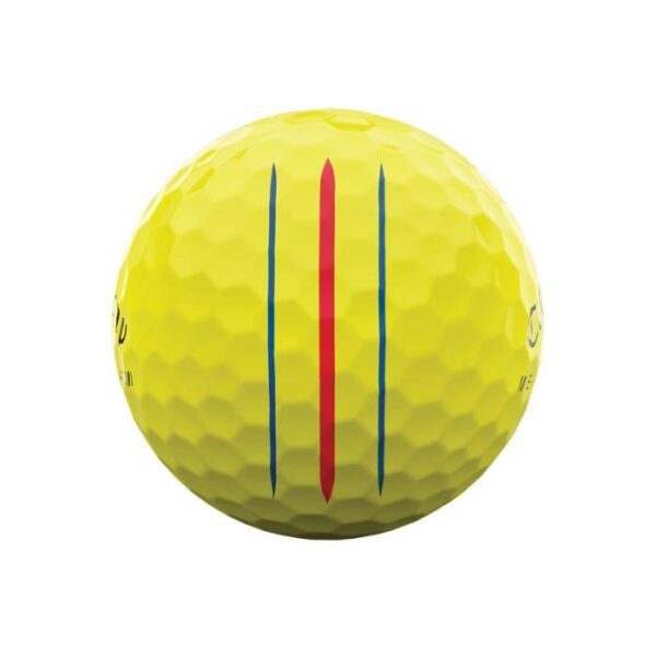 ERC Soft Triple Track Geel Golfballen, Dozijn - Afbeelding 5