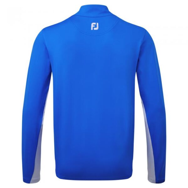 Engineered Chest Stripe Chill-Out Midlayer, Royal/Dove Grey - Afbeelding 3
