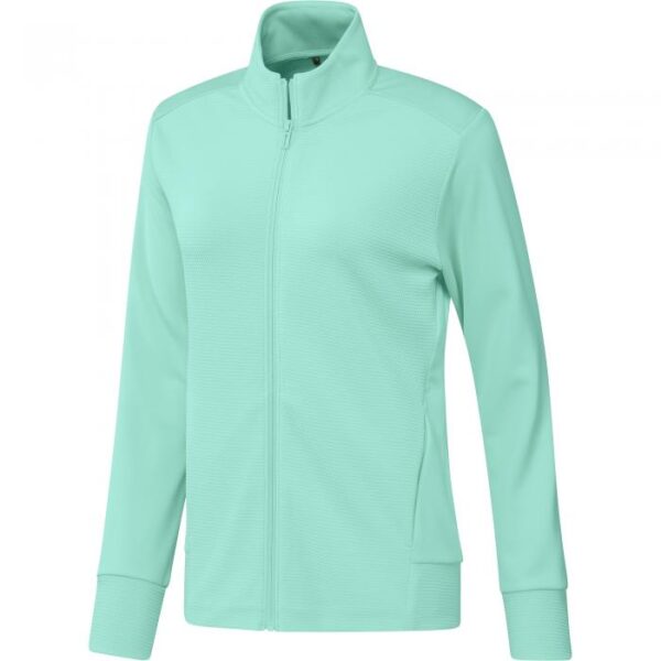 Texture Full Zip Jacket, Semi Mint Rush