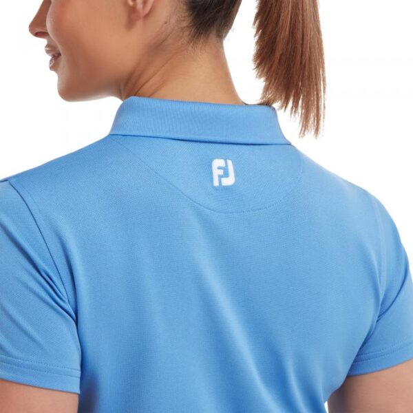 Stretch Pique Polo, Light Blue - Afbeelding 5