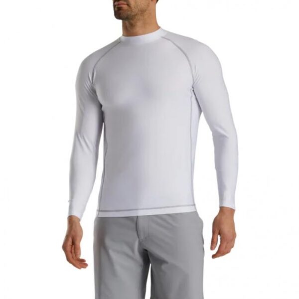 Thermal Baselayer Shirt, Wit - Afbeelding 2