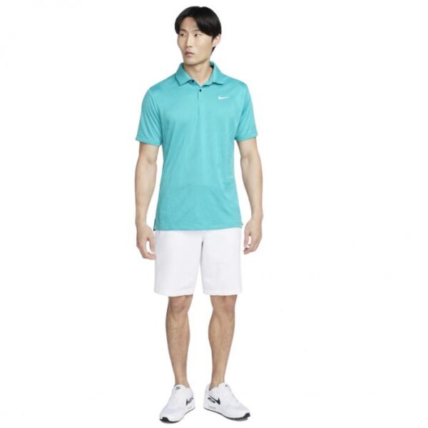 Dri-Fit Tour Jacquard Polo, Teal - Afbeelding 5