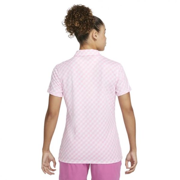 Dri-Fit Victory SS Stripes Polo, Soft Pink - Afbeelding 2