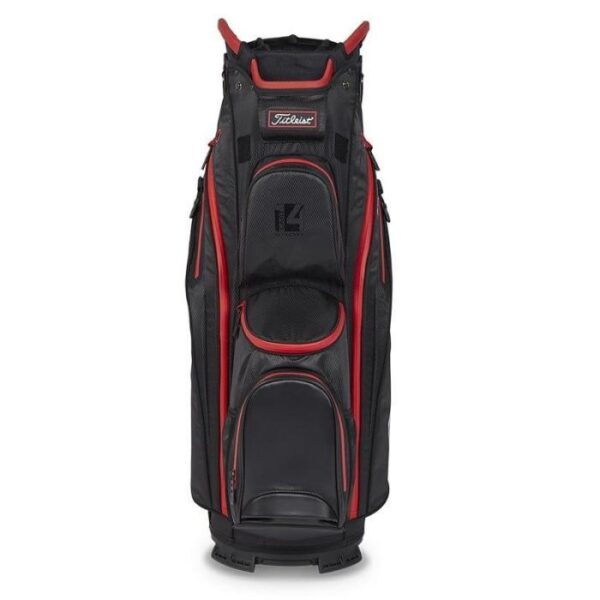 Stadry 14 Cart Bag, Zwart/Rood - Afbeelding 2