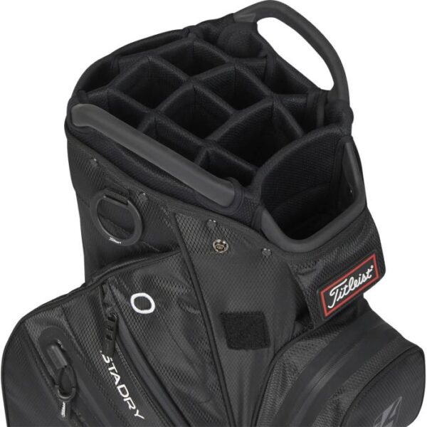 Stadry 14 Cart Bag, Black - Afbeelding 2