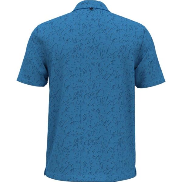 Iso-Chill Verge Polo, Floral Lines Viral Blue/Midnight Navy - Afbeelding 3