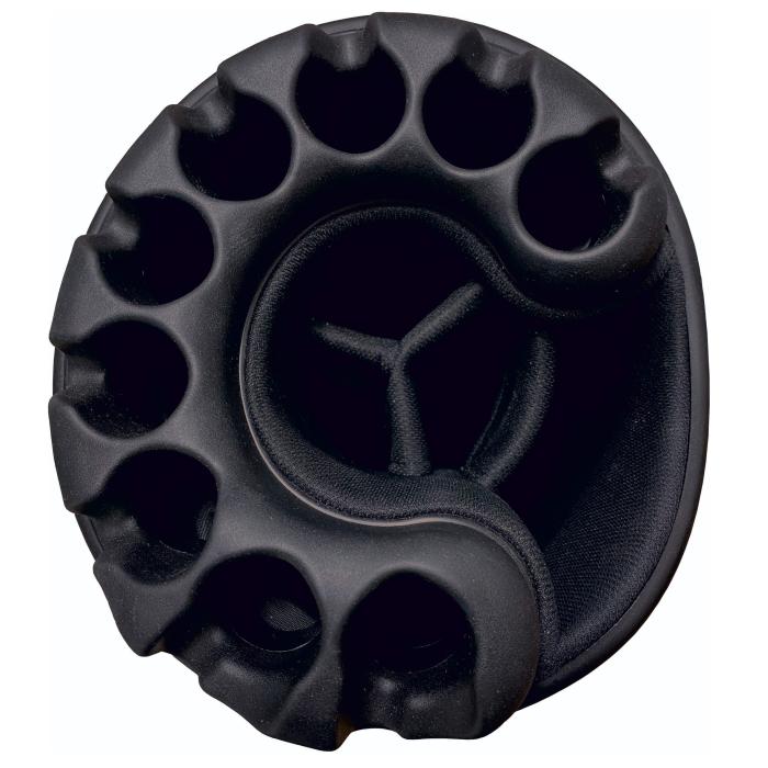 QO9 WR Cart Bag, Black/Red - Afbeelding 2