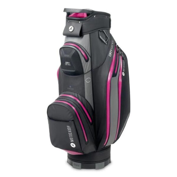 Dry Series Cart Bag, Charcoal/Fuchsia