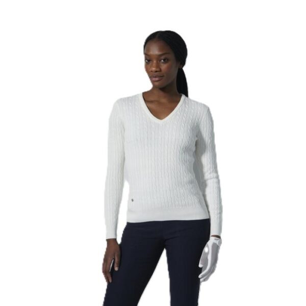 Madelene Pullover, White