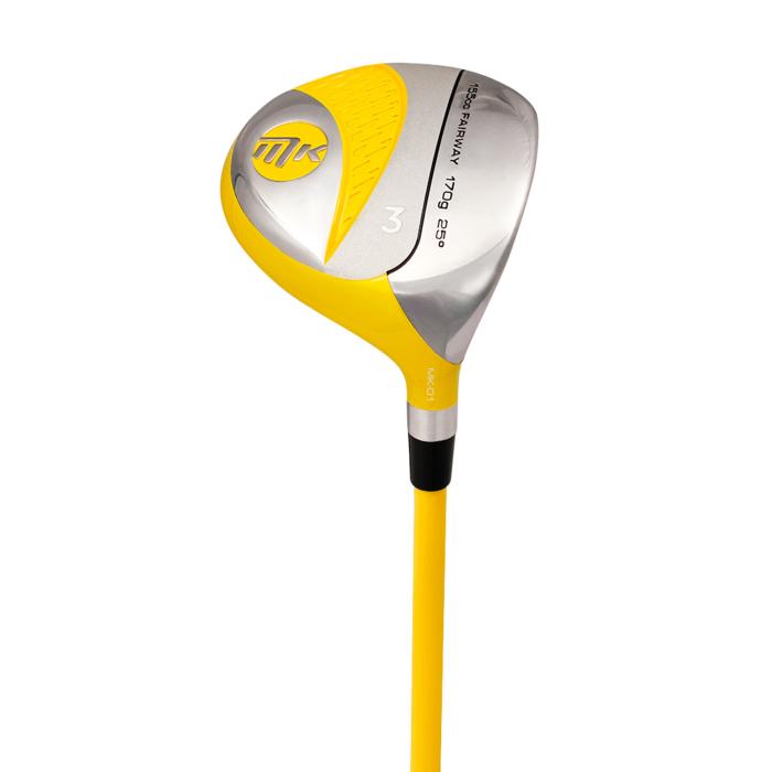 MK Lite Junior Golfset Rechtshandig 115 cm, Geel - Afbeelding 3