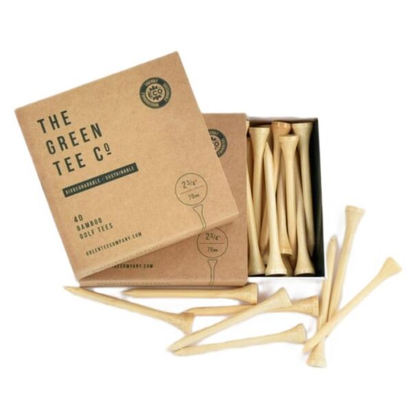 The Green Tee Bamboo Tees 2 3/4, 40 stuks