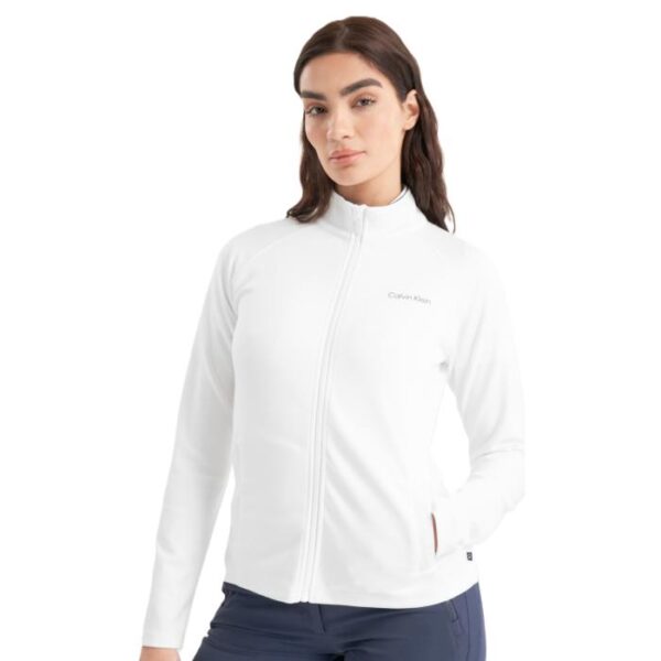 Blanco Full Zip Top, White - Afbeelding 2