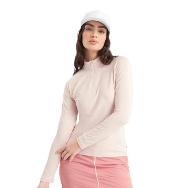 San Marcos ¼ Zip Shell Pink - Afbeelding 7