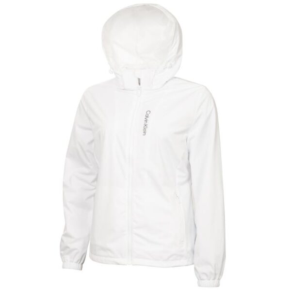 Oso Hooded Windbreaker, White