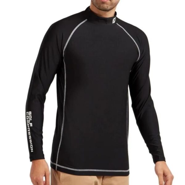 Thermal Baselayer Shirt, Black - Afbeelding 2