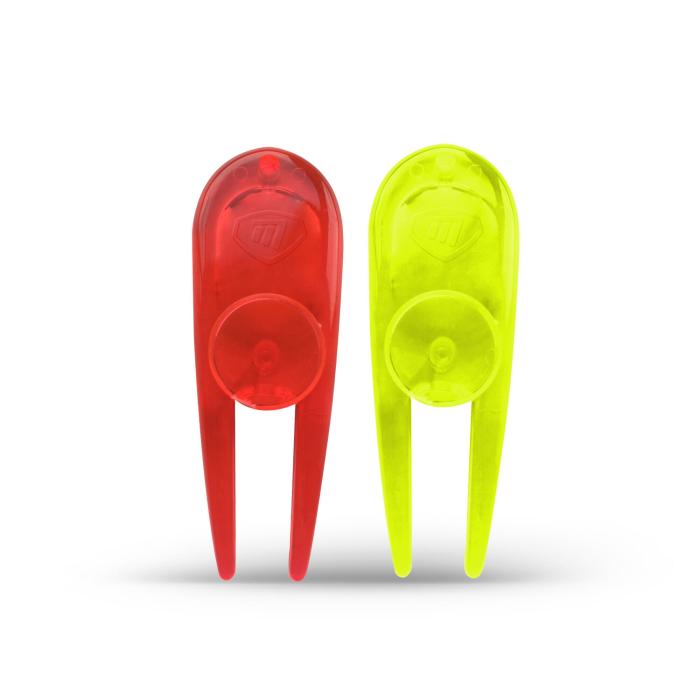 Neon Pitchfork & Ball Markers, 2 stuks - Afbeelding 2