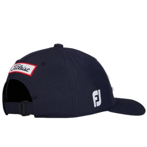 Junior Tour Performance Cap, Navy/Wit - Afbeelding 3