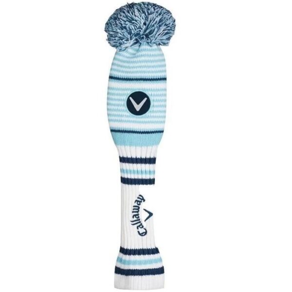 Vintage Fairway Headcover, Blue/White