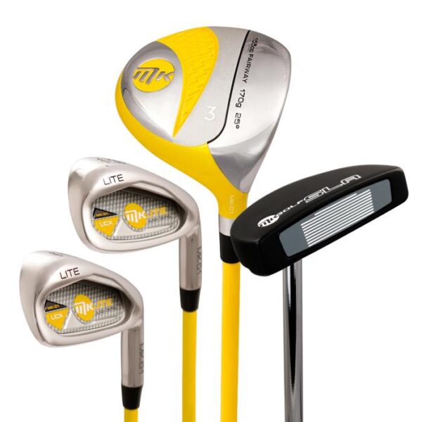 MK Lite Junior Golfset Rechtshandig 115 cm, Geel - Afbeelding 2