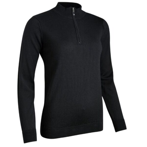 g. Amira 1/2 Zip, Black