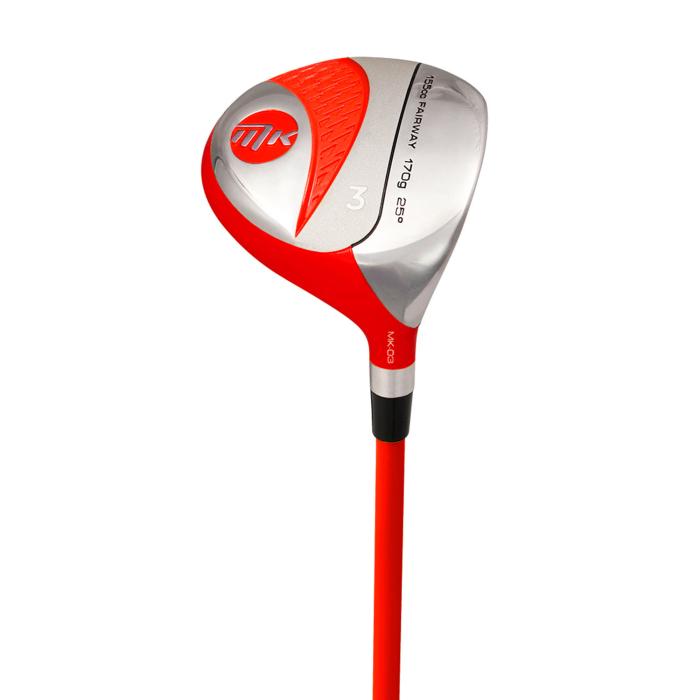 MK Lite Junior Golfset Rechtshandig 135 cm, Rood - Afbeelding 3