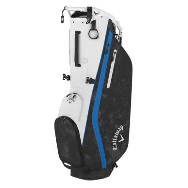 Fairway C Ai-Smoke Stand Bag, Black/White/Blue