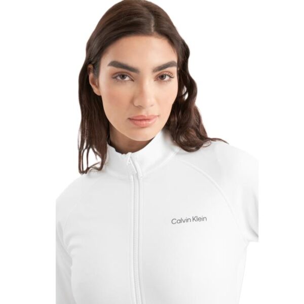 Blanco Full Zip Top, White - Afbeelding 4