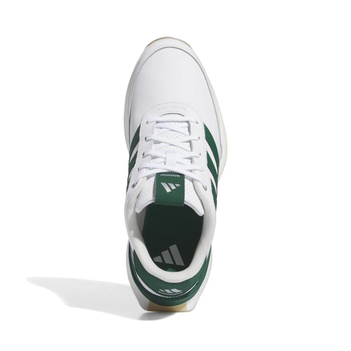 S2G Spikeless Leather 24, Cloud White/Collegiate Green/Gum - Afbeelding 3