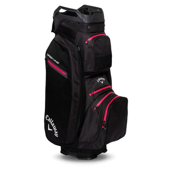 Org 14 Hyper Dry Cart Bag, Black/Charcoal/Pink - Afbeelding 4