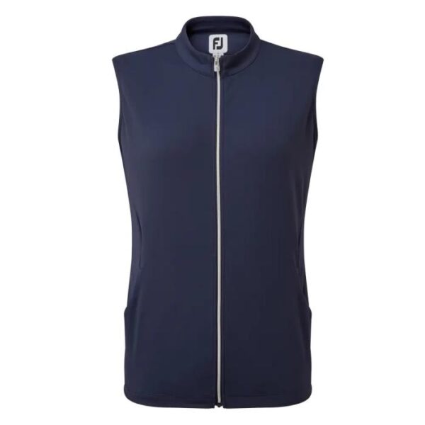 Full-Zip Vest, Navy