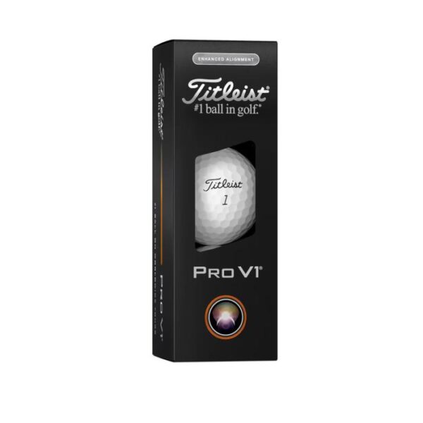 Pro V1 Enhanced Alignment Golfballen Wit, Dozijn - Afbeelding 4