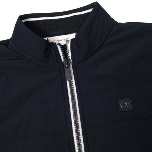 Atlantic Hybrid Full Zip, Navy - Afbeelding 5