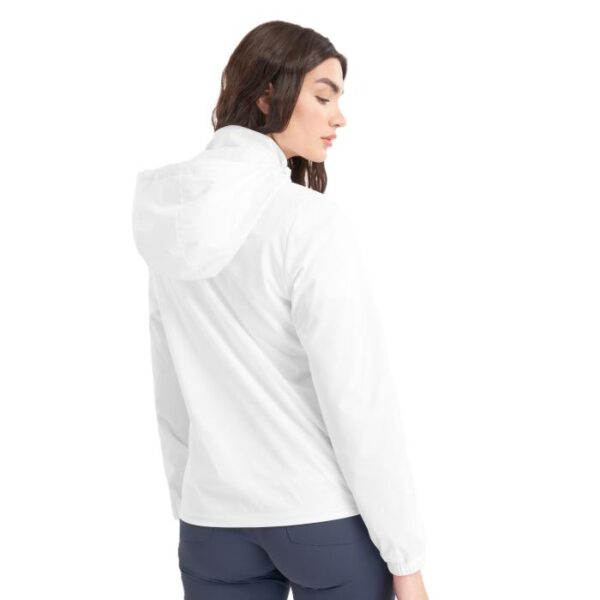 Oso Hooded Windbreaker, White - Afbeelding 4